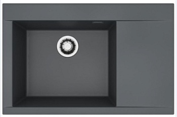 Мойка для кухни Alveus PURE-G 70L Algranit CARBON-A91 790x520x198 1149303