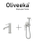 Гигиенический душ со смесителем Oliveeka OL-829902+88139017-BN, никель матовый