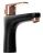 Смеситель для умывальника Rea Mild black matt rose gold B4807