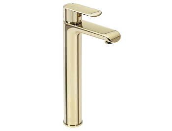 Смеситель для умывальника Rea Bloom Gold B6201