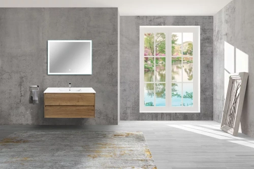 Тумба подвесная Vincea Gio 1000 T.Oak VMC-2G100TO