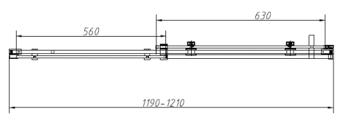 Душевая дверь Vincea Como-N VDS-4CN120CL