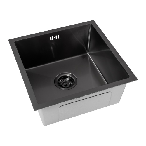 Мойка кухонная Arfeka Eco AR 450*450 black PVD NANO