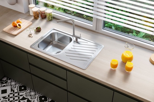 Мойка для кухни Alveus ELEGANT 30 SAT 90 FI 810x510 1126348