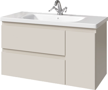 Тумба подвесная Caprigo Forte 100 36115R-SF023