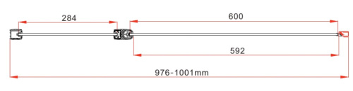 Душевая дверь Vincea Orta VPP-1O100CL