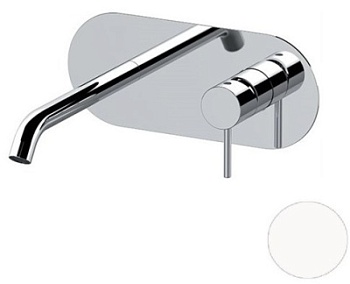 Смеситель для раковины Remer X-style X15LWBBO, белый матовый