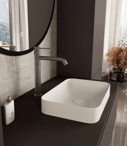 Смеситель для раковины Vincea City VBF-2C2GM