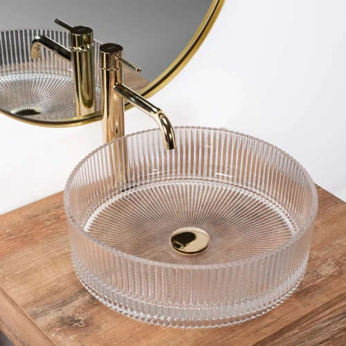 Умывальник Rea Ingrid Transparent U0278