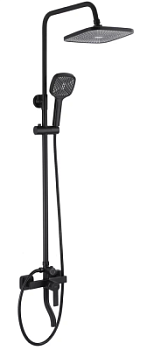 Душевая система Rea Argus black P2389