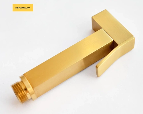 Гигиенический душ CeramaLux KBS/007 золотой матовый