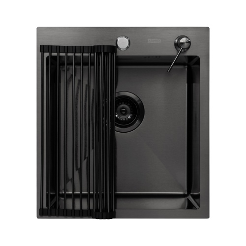 Комплект Arfeka Eco AR мойка 450*500, роллер-мат, дозатор black