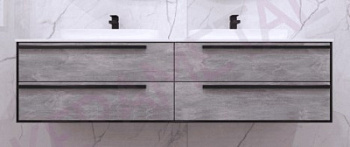 Тумба подвесная Kolpa-san Grace OUG 150 Light concrete 547370 Тумба подвесная Kolpa-san Grace OUG 150 Light concrete 547370