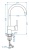 Смеситель для кухни Alveus SAVANNAH G11 ARCTIC 1150917
