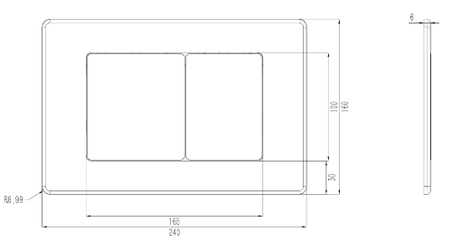 Комплект Oliveeka инсталляция OL-MQ-003 с унитазом OL-5014 и кнопкой OL-E12-CR