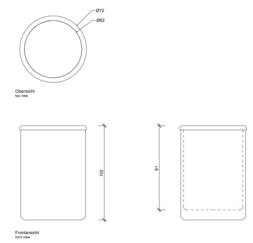 Стакан Decor Walther Crack BER 0933120