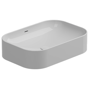 Раковина накладная 60x42 см GSG Ceramic Design Easy EALAVTP60000, белый глянцевый