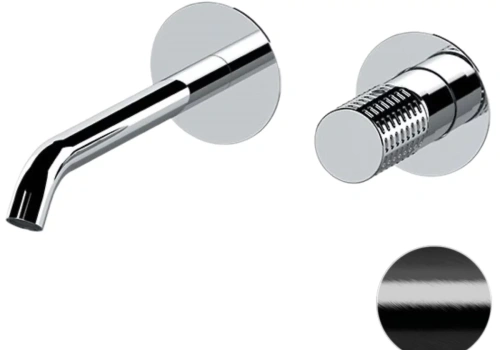 Смеситель для раковины Remer Celebrity CEC15PLWBCFP, черный брашированный хром