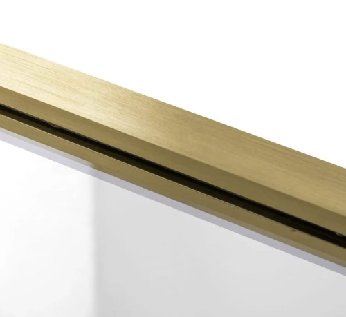 Душевая стенка Rea Aero gold matt 110x195 K9840