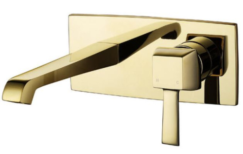 Смеситель для умывальника Caprigo Diamante 50-027-ORO