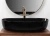 Умывальник Rea Cleo 61 black U6757