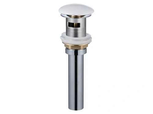 Донный клапан для раковины керамический Gid Wh100-1 с переливом