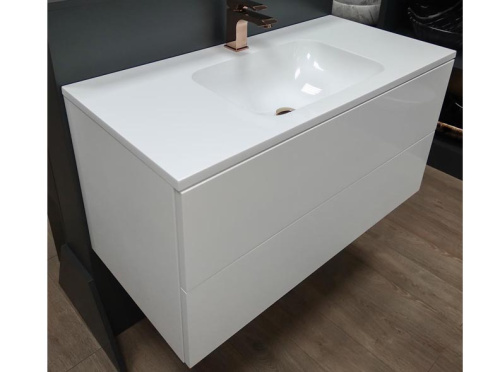 Тумба подвесная Vela Бланка 100П (открывание нажатием) TU27074