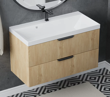 Тумба подвесная Vela Каскад 90П под Classica (небраска) TU69375