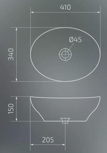 Умывальник Gid Nc920