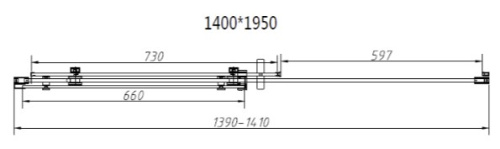 Душевой уголок Vincea Como-N VSR-4CN9014CGB