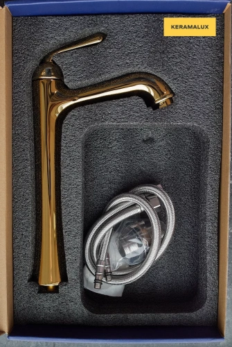 Смеситель для умывальника Vivi Felice 0525 Oro