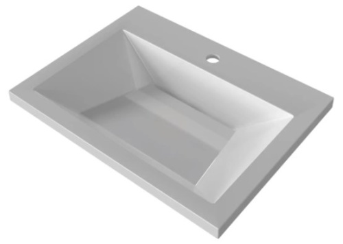 Тумба напольная Vela Мира Лайт 60Н под Classica (бетон/серый мат) TU5580