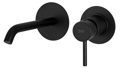 Смеситель для раковины Remer X Style X15LCNO, черный матовый