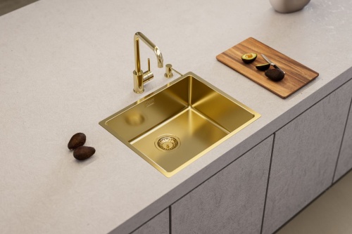 Мойка для кухни Alveus KOMBINO 50 MONARCH GOLD SAT-90 542x442x195 F/S 1120902