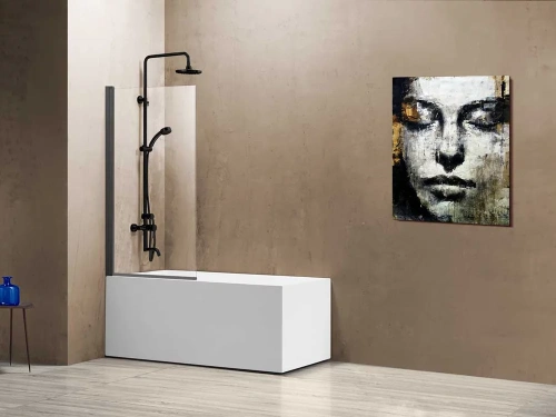 Душевая шторка на ванну Vincea VSB-11800CLGM