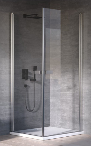 Душевой уголок Kolpa-San Andromeda Q 90 silver brill transparent 516460