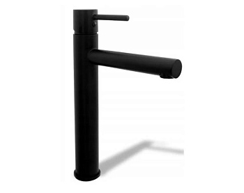 Смеситель для умывальника Rea Tess Black B0229