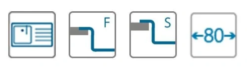 Мойка для кухни Alveus STRICTO 30L KMB 90 FI левая 980x472 1124373