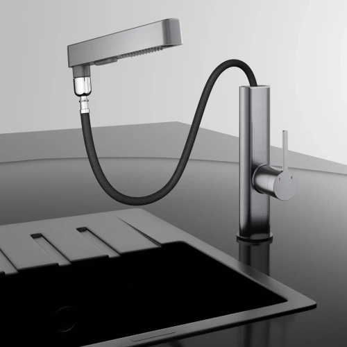 Смеситель для кухни Vincea VKF-22GM