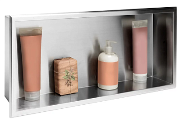 Полка врезная Rea 03 nikiel matt 05602