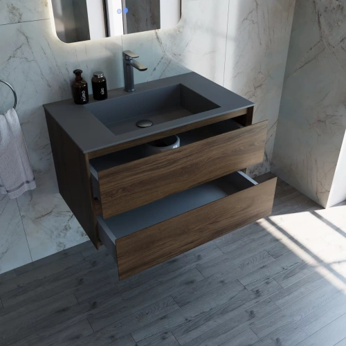 Тумба подвесная Vincea Luka VMC-2L800CO C.Oak