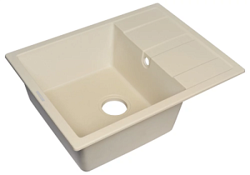 Мойка кухонная Zorg Apollo 65 слоновая кость