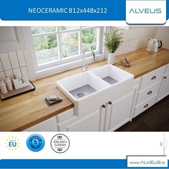 Мойка для кухни Alveus NEOCERAMIC 812x448x212 227982