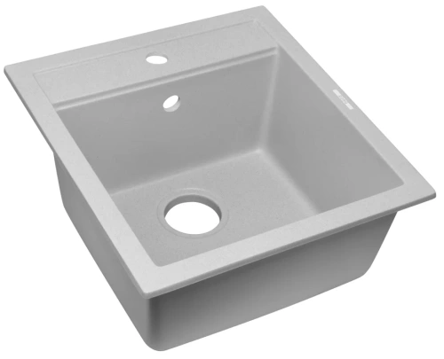 Мойка кухонная Zorg Como 46 серый жемчуг
