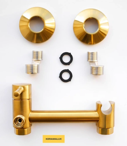 Гигиенический душ CeramaLux DRS/007 золотой матовый