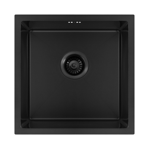 Мойка кухонная Arfeka Eco AR 450*450 black PVD NANO