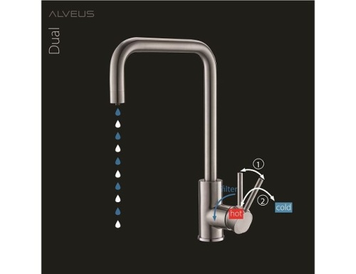 Смеситель для кухни Alveus DUAL G11 ARCTIC 1139810