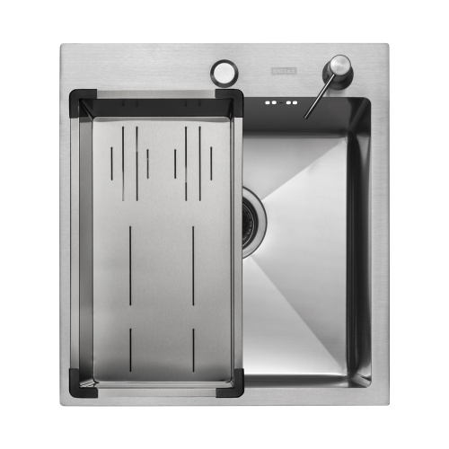 Комплект Arfeka Eco AR мойка 450*500, коландер G, дозатор satin decor millet