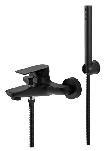 Смеситель для ванны Remer Infinity I02NO, черный матовый