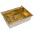 Комплект Arfeka Eco AR мойка 700*500, коландер, дозатор gold decor Комплект Arfeka Eco AR мойка 700*500, коландер, дозатор gold decor